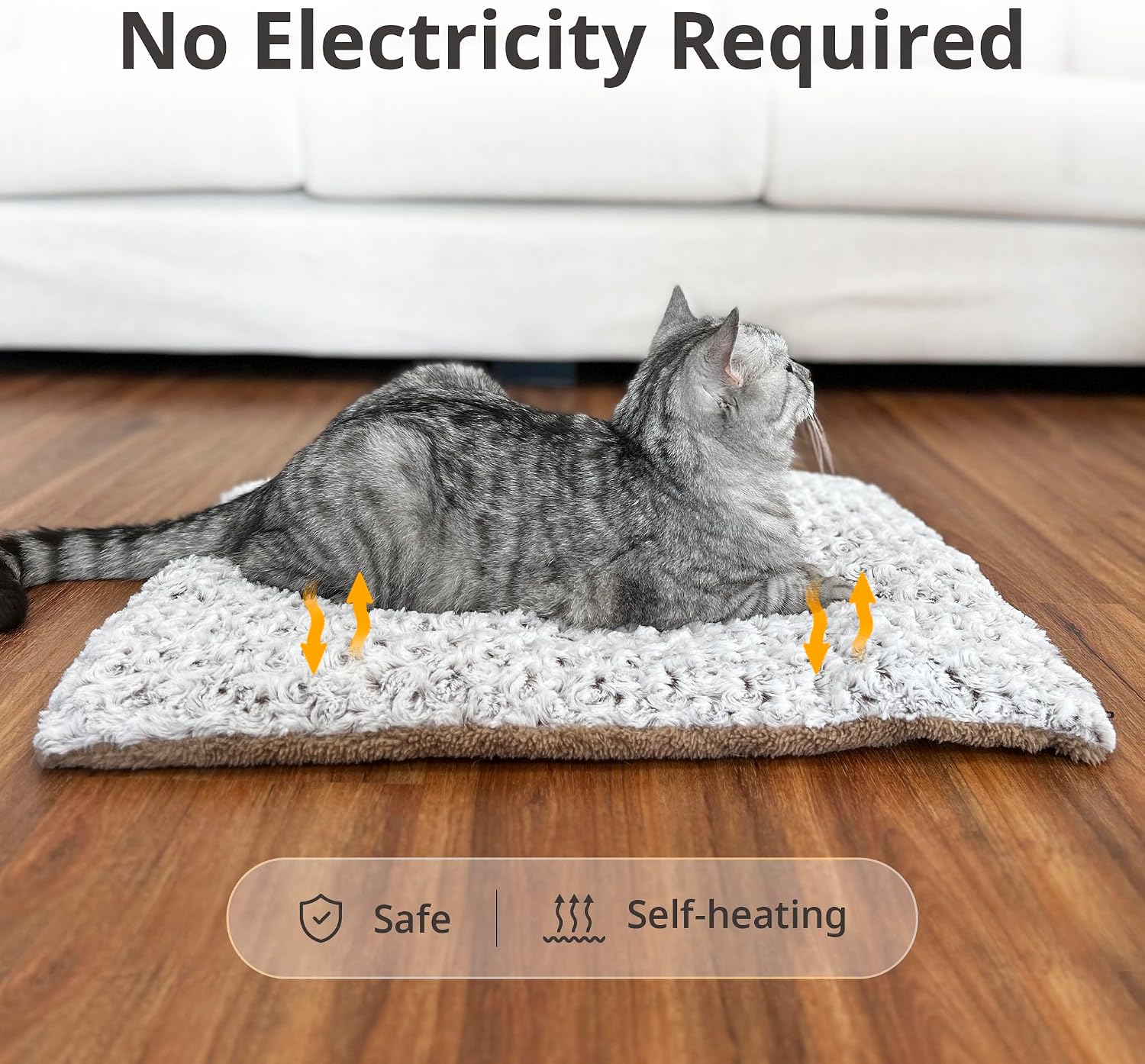 Detalle de Petace Self Heating Cat Mat 75 x 55 cm