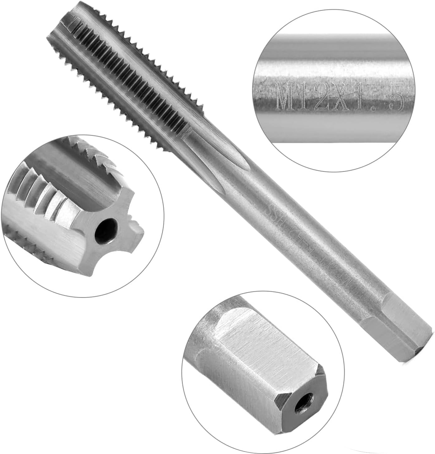 Thumbnail 2 de BIGP Maschio filettato M12 x 1,5 con filiera HSS: set per filettatura manuale e su metallo
