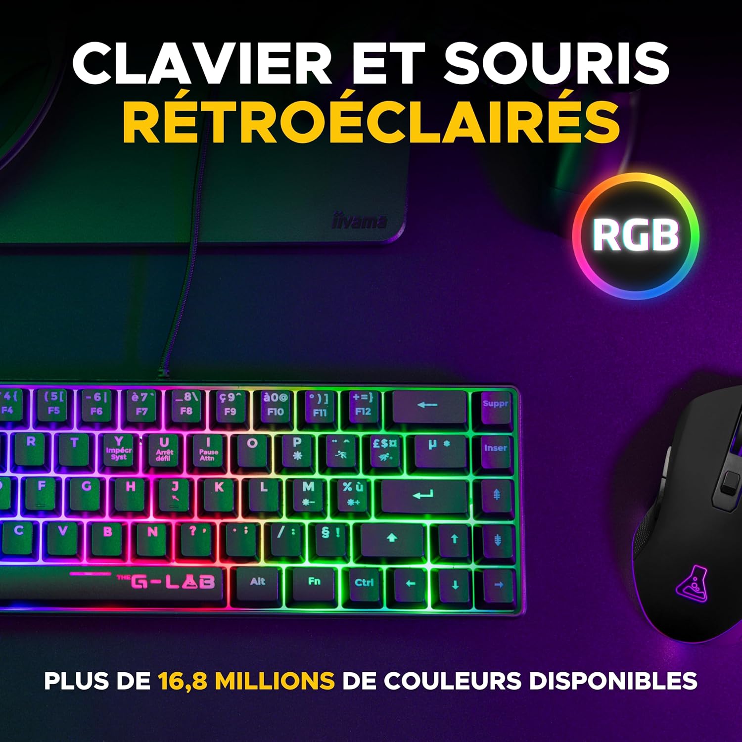 Detalle 2 de The G-Lab Combo Hydrogen clavier 60%