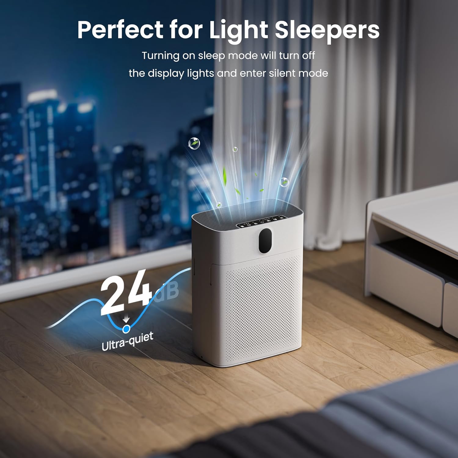 Thumbnail 6 de MERONTE HY4866-WF Luftreiniger Allergiker