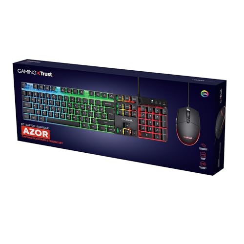 Thumbnail 13 de GXTrust 838 Azor: Pack teclado gaming y ratón con cable para PC, Windows y Mac