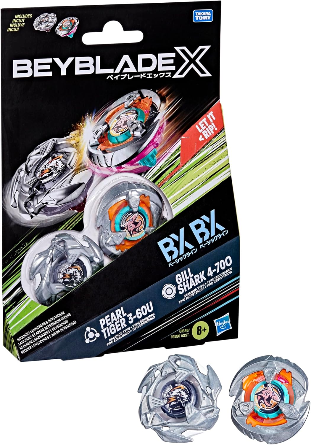 Thumbnail 5 de Hasbro Beyblade X Dual Pack 2 trottole