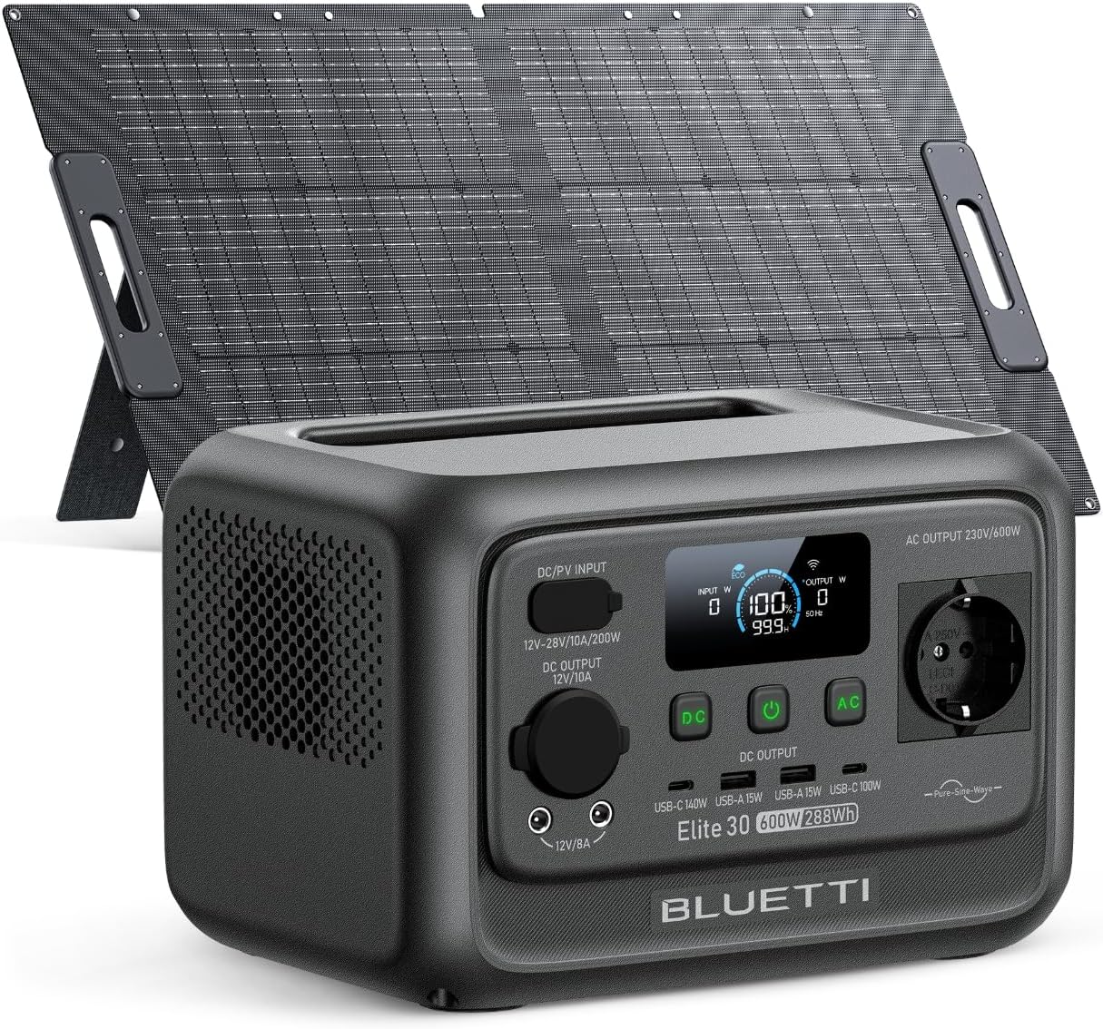Thumbnail 4 de BLUETTI Elite 30 V2 Générateur portable 288Wh