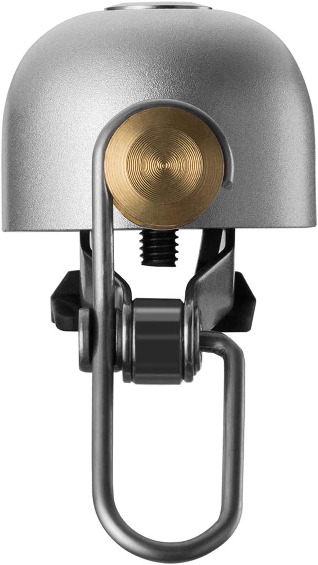 Detalle de ROCKBROS Vintage Bike Bell (75dB) – Loud retro handlebar bell in 4 colours
