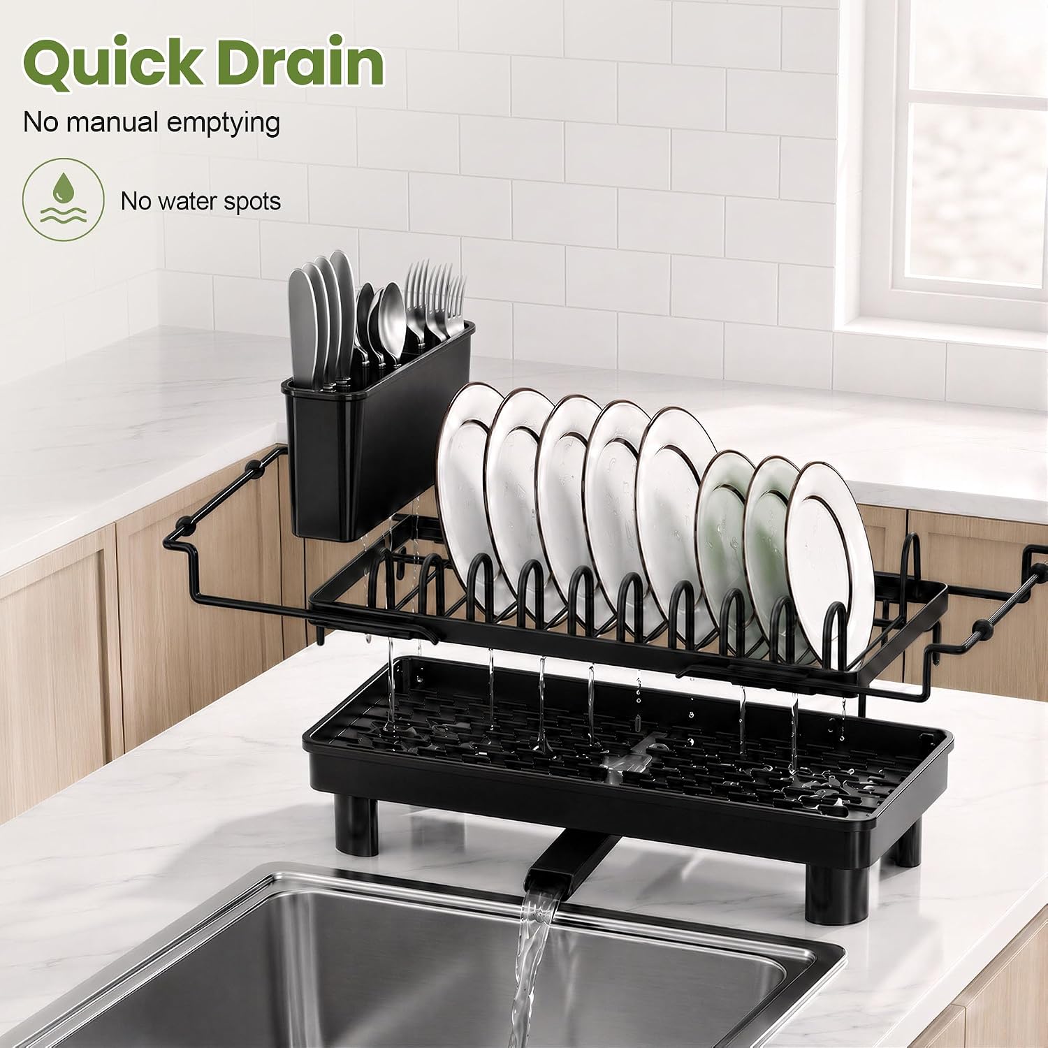 Detalle 1 de Over Sink Dish Drying Rack, 14.76-Inch
