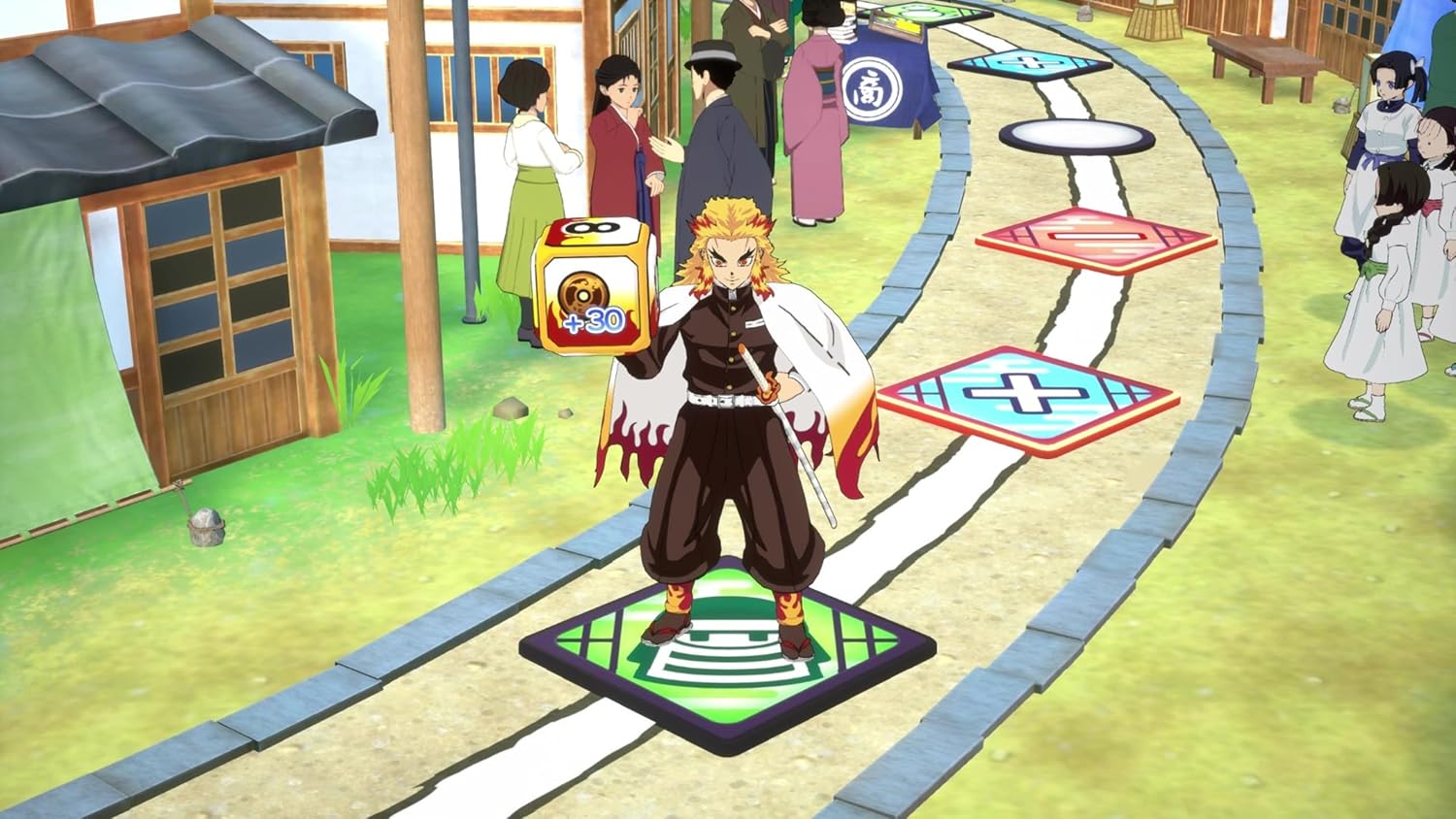 Detalle 2 de Demon Slayer: Sweep the Board! for Xbox Series X – A lighthearted party game for Demon Slayer fans