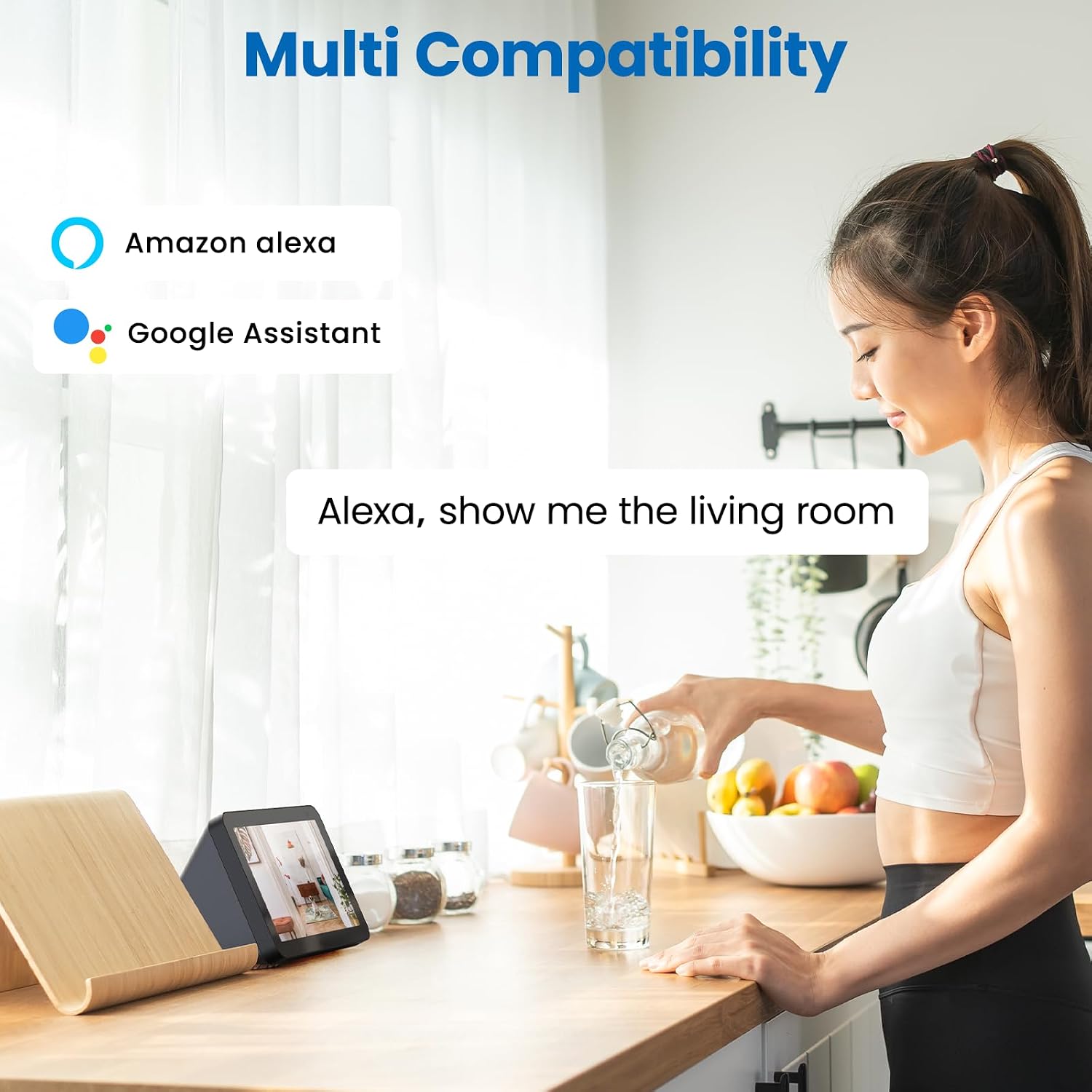 Thumbnail 6 de Cinnado Pet Camera 2K Dog Camera — Indoor PTZ Security with Motion Tracking and 2‑Way Talk