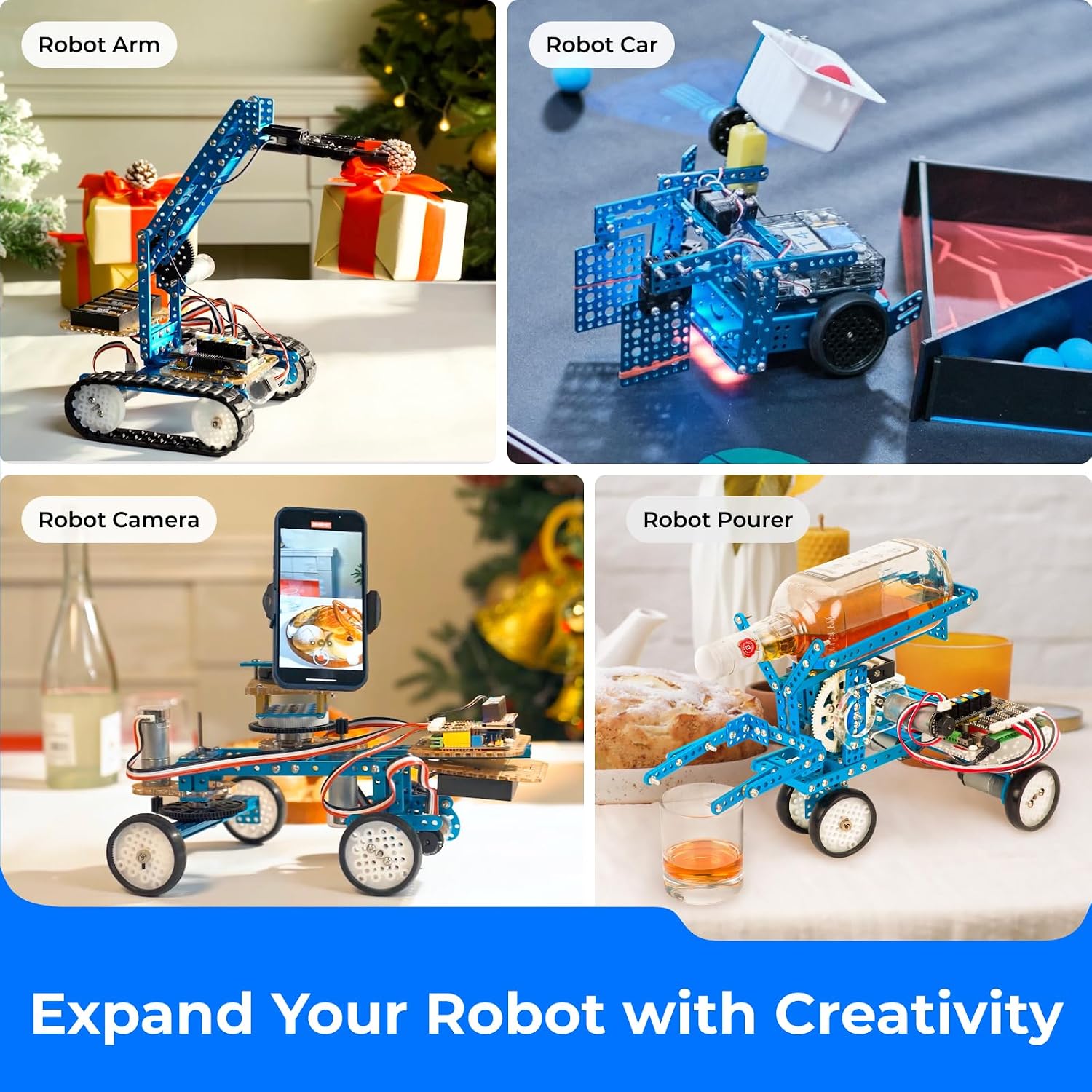 Thumbnail 4 de Makeblock mBot Ultimate 10-in-1 programmable robot kit (compatible with Arduino C & Raspberry Pi)