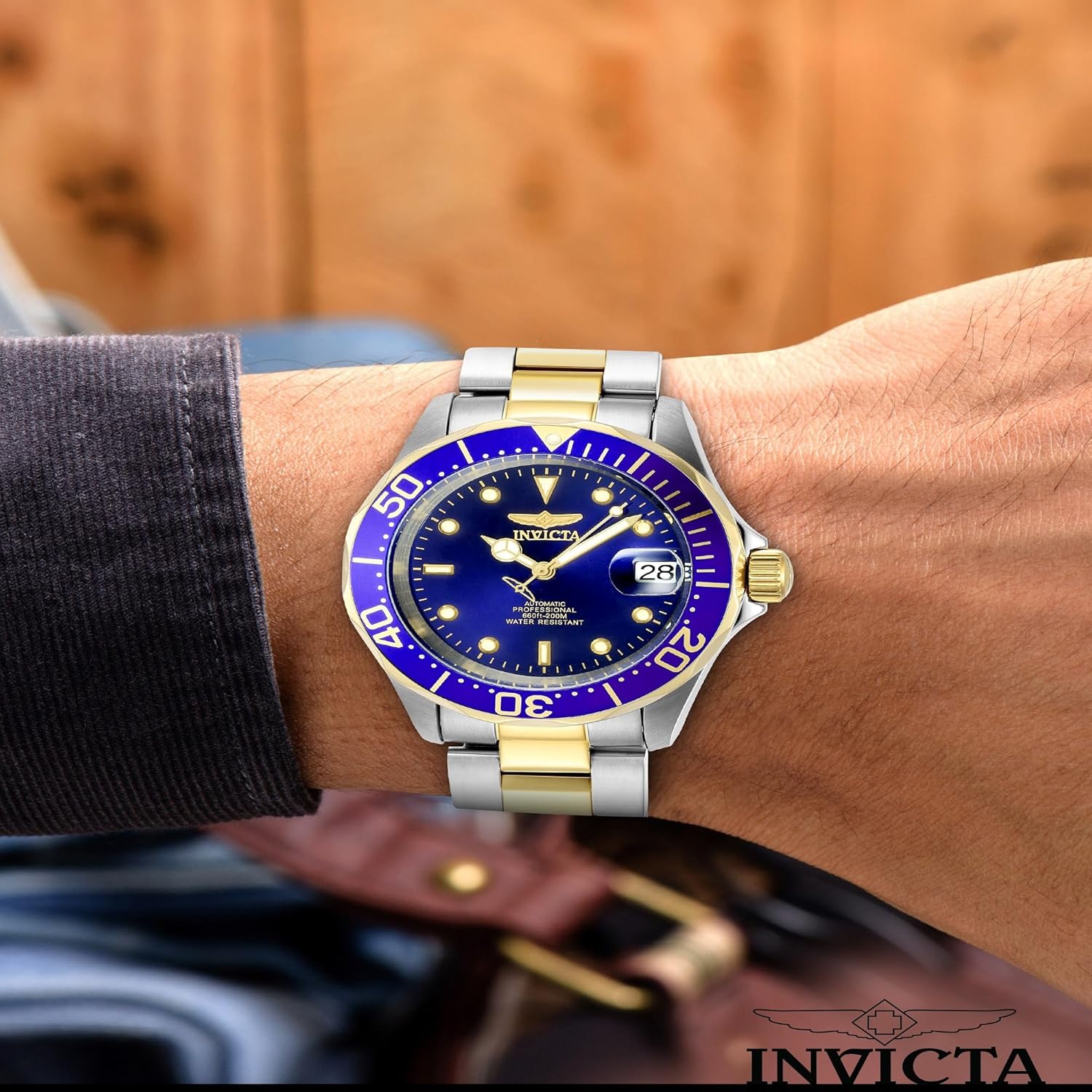 Thumbnail 1 de Invicta Pro Diver 8928 : montre homme automatique 40 mm en acier inox, cadran bleu