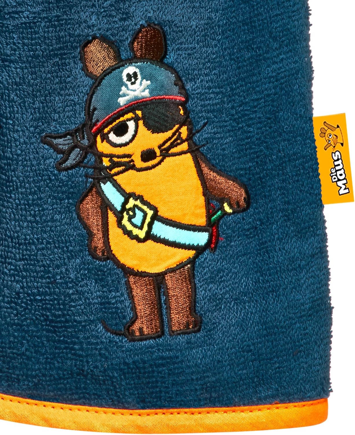Detalle 2 de Playshoes Morgenmantel Accappatoio Unisex per Bambini e Ragazzi (Pacco da 1) – Morbidezza e praticità per piscina e casa