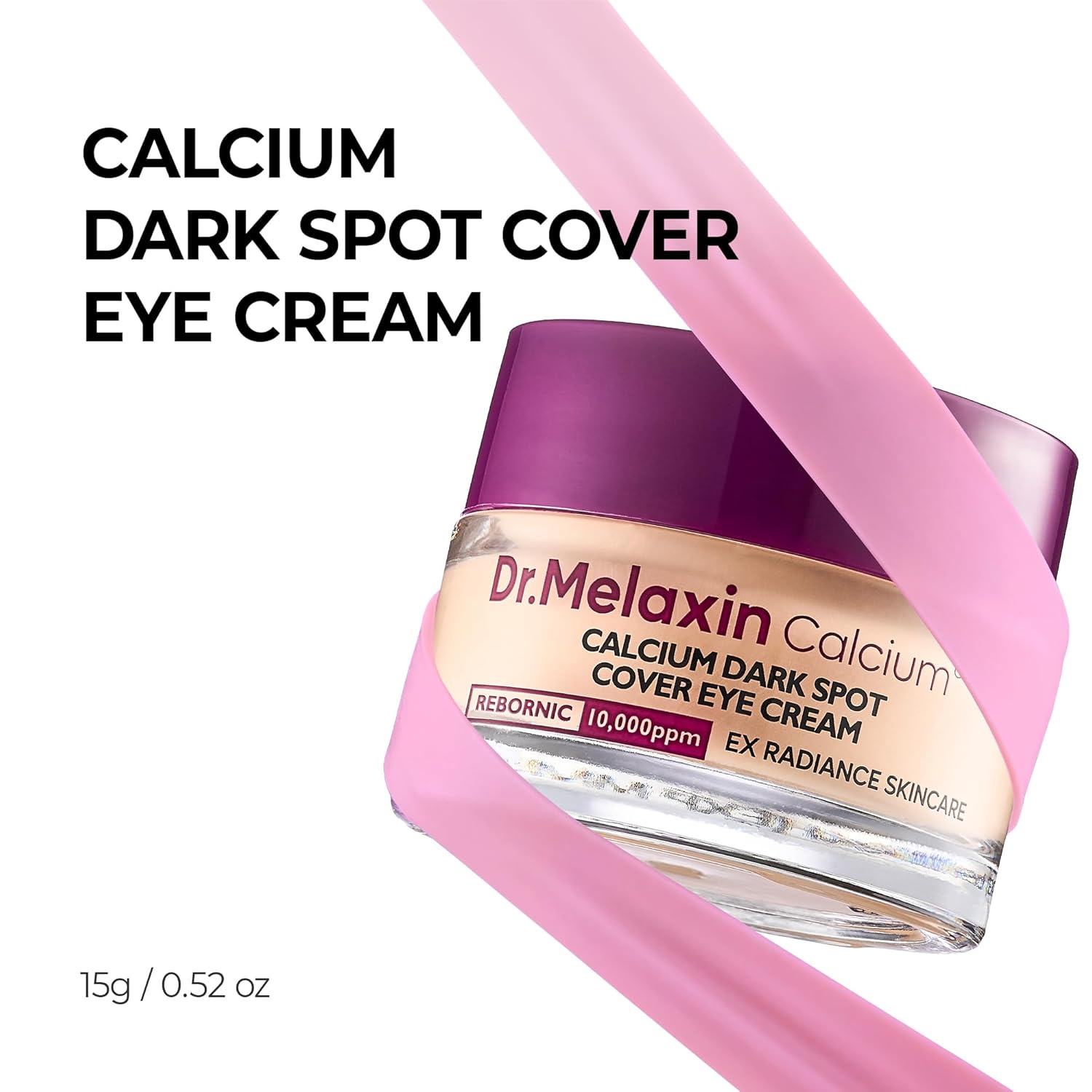Thumbnail 1 de Dr.Melaxin Calcium Dark Spot Eye Cream 15g – Niacinamide & Calcium Gluconate Eye Cream for Dark Circles, Under Eye Bags & Sagging