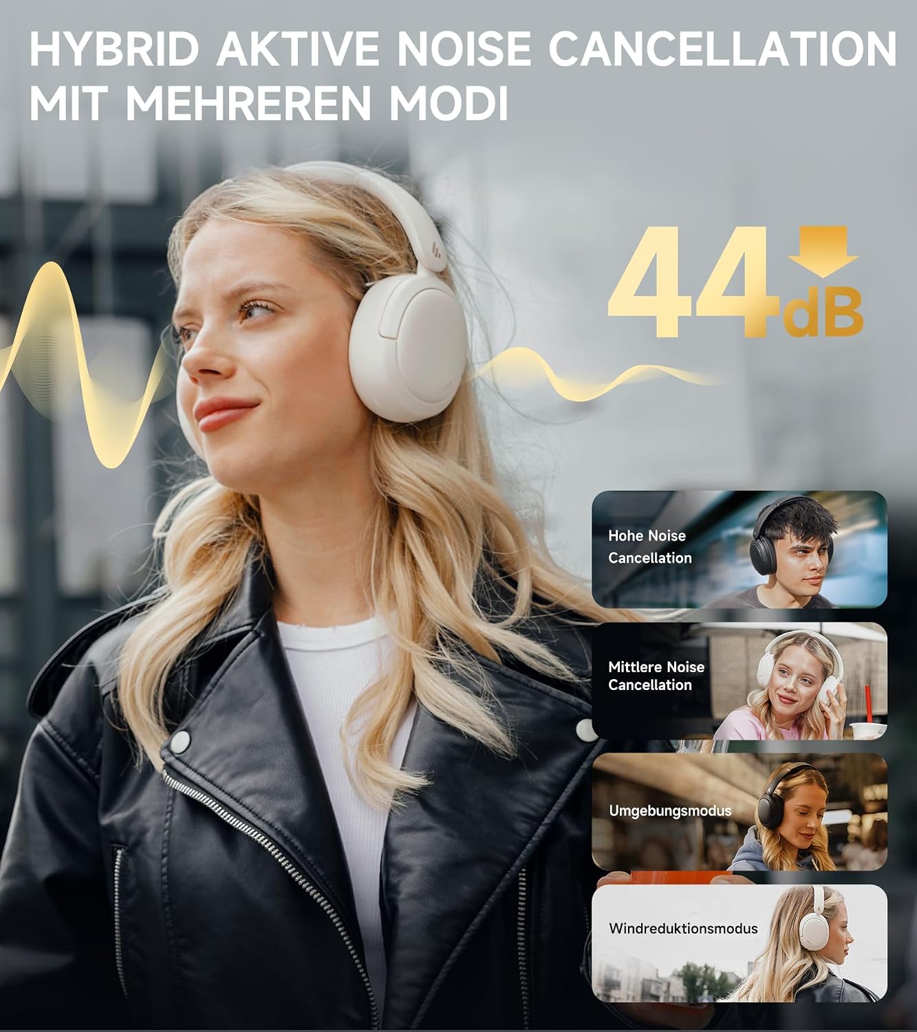 Thumbnail 1 de Edifier W800BT Pro Hybrid ANC Kopfhörer