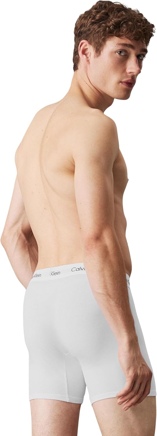 Detalle 2 de Calvin Klein Herren 3er Pack Boxershorts Stretch – Mehrfarbig, XL