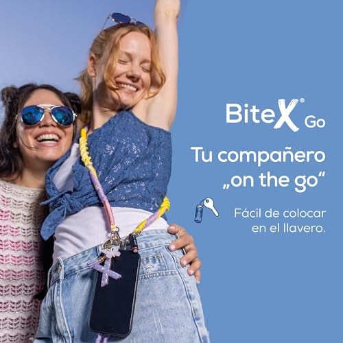 Detalle de Beurer BiteX Go Deep Black: curador de picaduras para móvil con luz y paso seguro