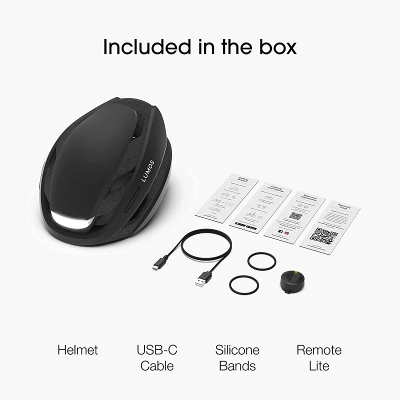 Detalle 2 de lumos Ultra Casco Blanco M-L 500 lúmenes