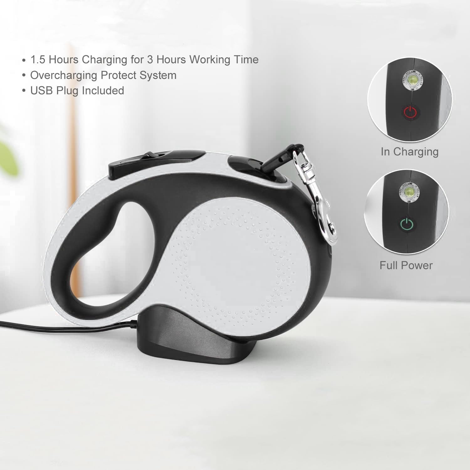 Thumbnail 3 de Extendable Dog Lead with LED Light 5M