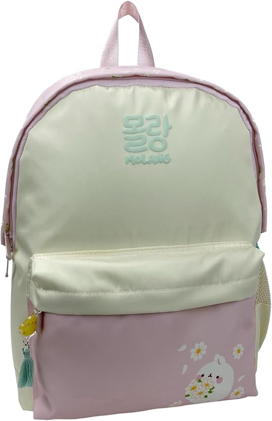 Detalle de CYPBRANDS Molang Mochila escolar adaptable a carro