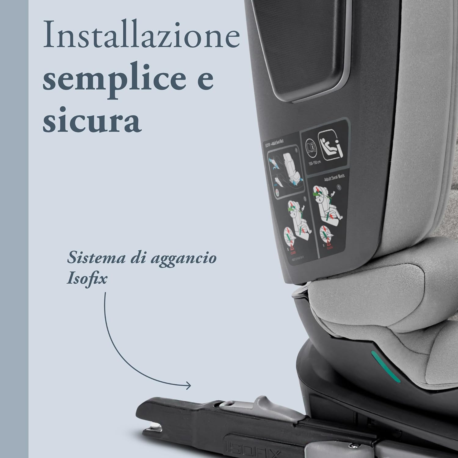 Thumbnail 3 de Inglesina Cartesio i-Size seggiolino auto Isofix 100–150 cm