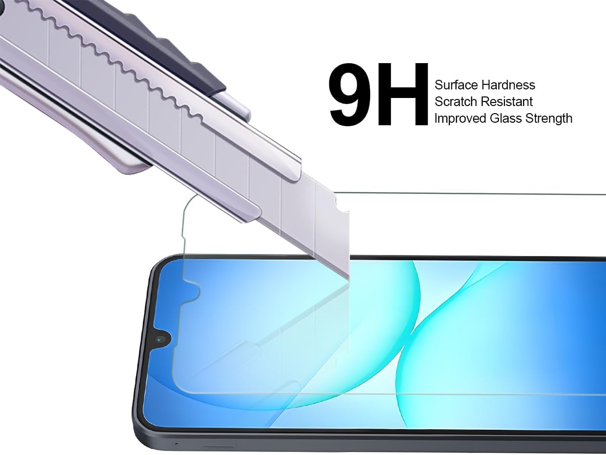 Detalle 2 de Supershieldz 2-Pack Tempered Glass Screen Protectors for Samsung Galaxy A17 5G