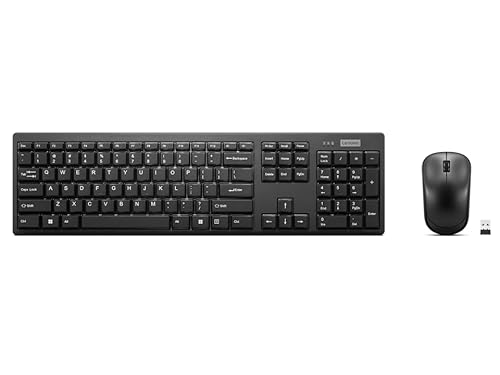 Thumbnail 3 de Lenovo 100 Wireless Combo Keyboard and Mouse (nano USB receiver)