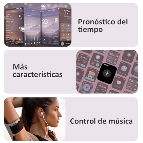 Detalle 2 de Blackview R50 smartwatch con llamadas, pantalla TFT de 1,85″ y 100 modos deportivos