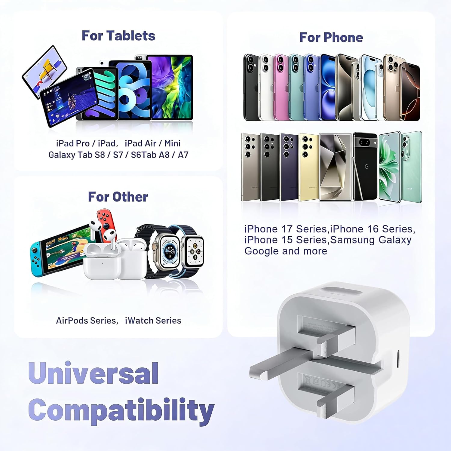 Thumbnail 6 de USB C Plug Fast Charge 20W Charger