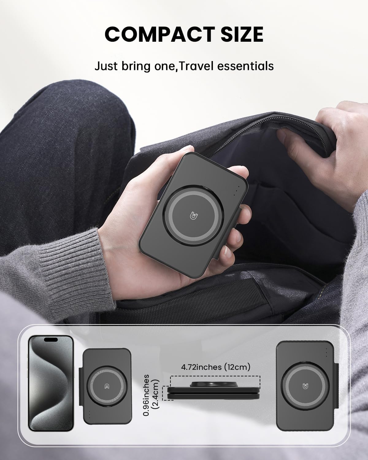 Thumbnail 6 de GEEKERA 3‑in‑1 MagSafe Charger for iPhone