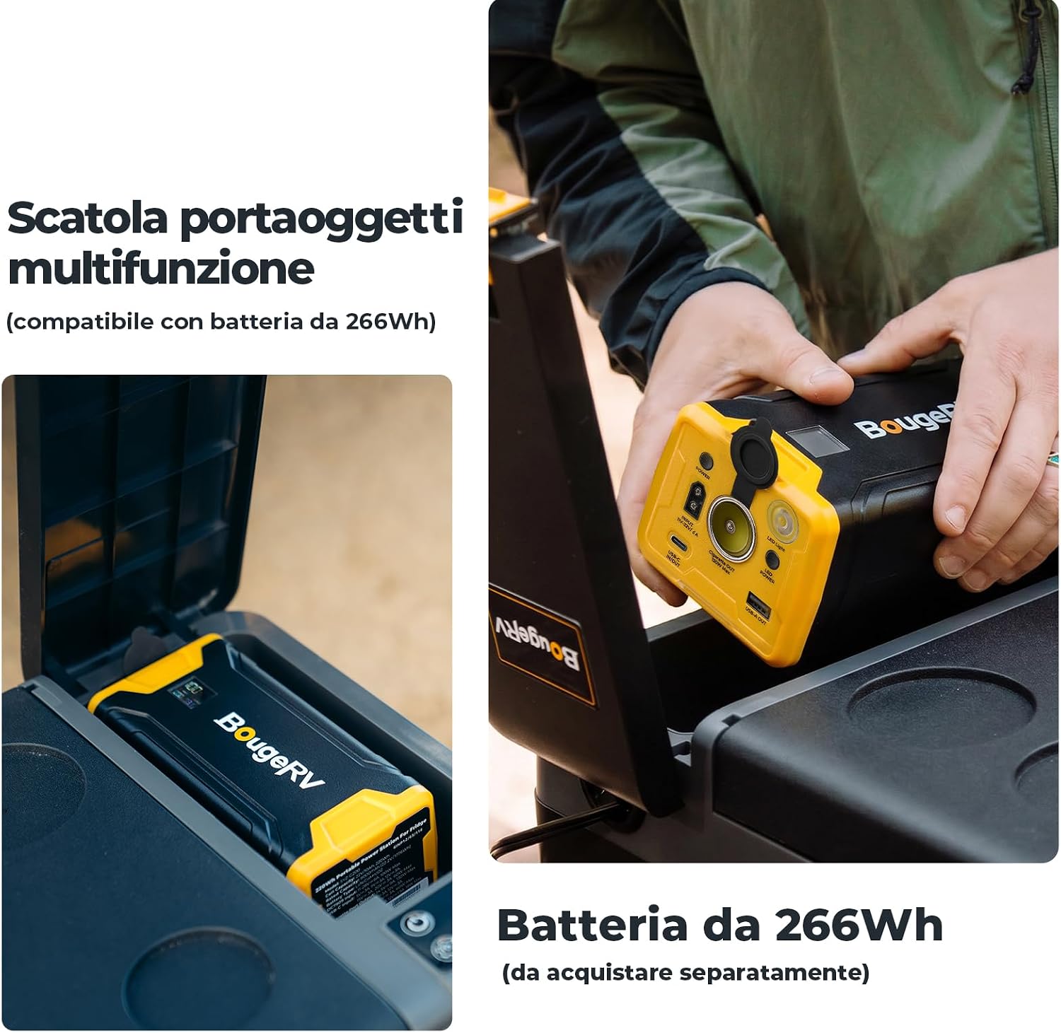 Thumbnail 4 de BougeRV CRPRO Frigo Portatile da 20 L: raffreddamento fino a -20 °C, ideale per auto e camper