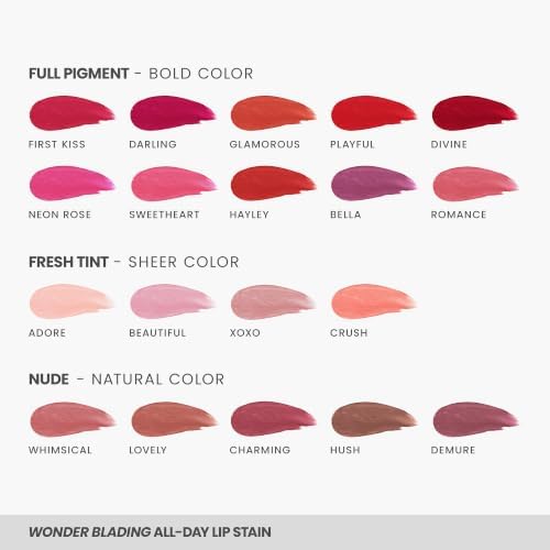 Thumbnail 5 de Wonderskin Lip Stain – Long Lasting, Waterproof, Lip Tint Peel Off Masque