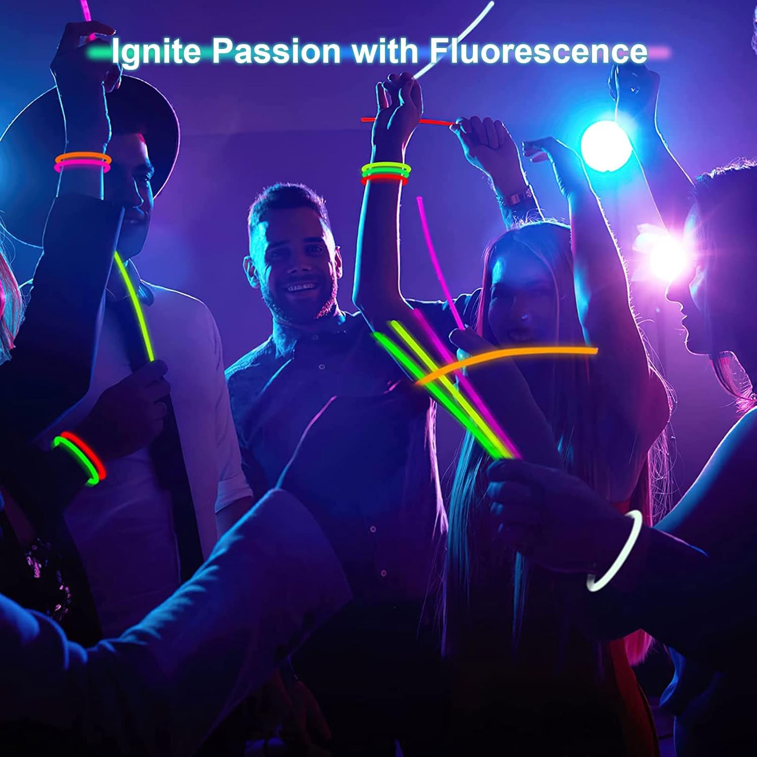 Thumbnail 4 de DELEE 100PCS Glow Sticks party pack 🎉