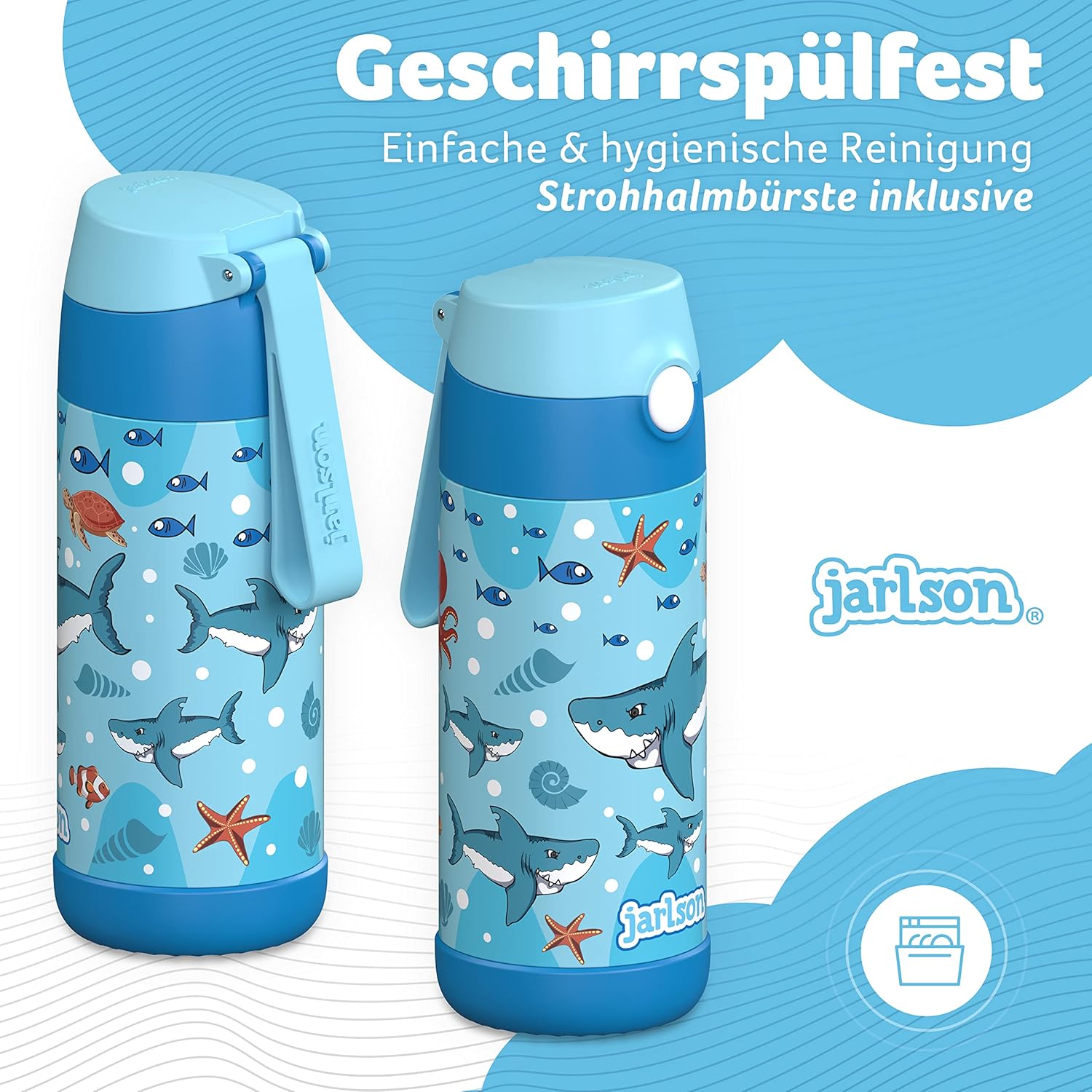 Thumbnail 3 de Jarlson Trinkflasche Charli Edelstahl 350ml