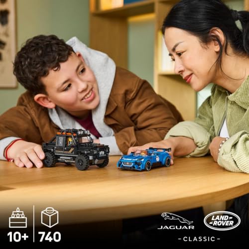 Thumbnail 1 de LEGO Speed Champions Jaguar Project 7 & Land Rover Defender 77264 – Bau- und Spielspaß für Autoliebhaber