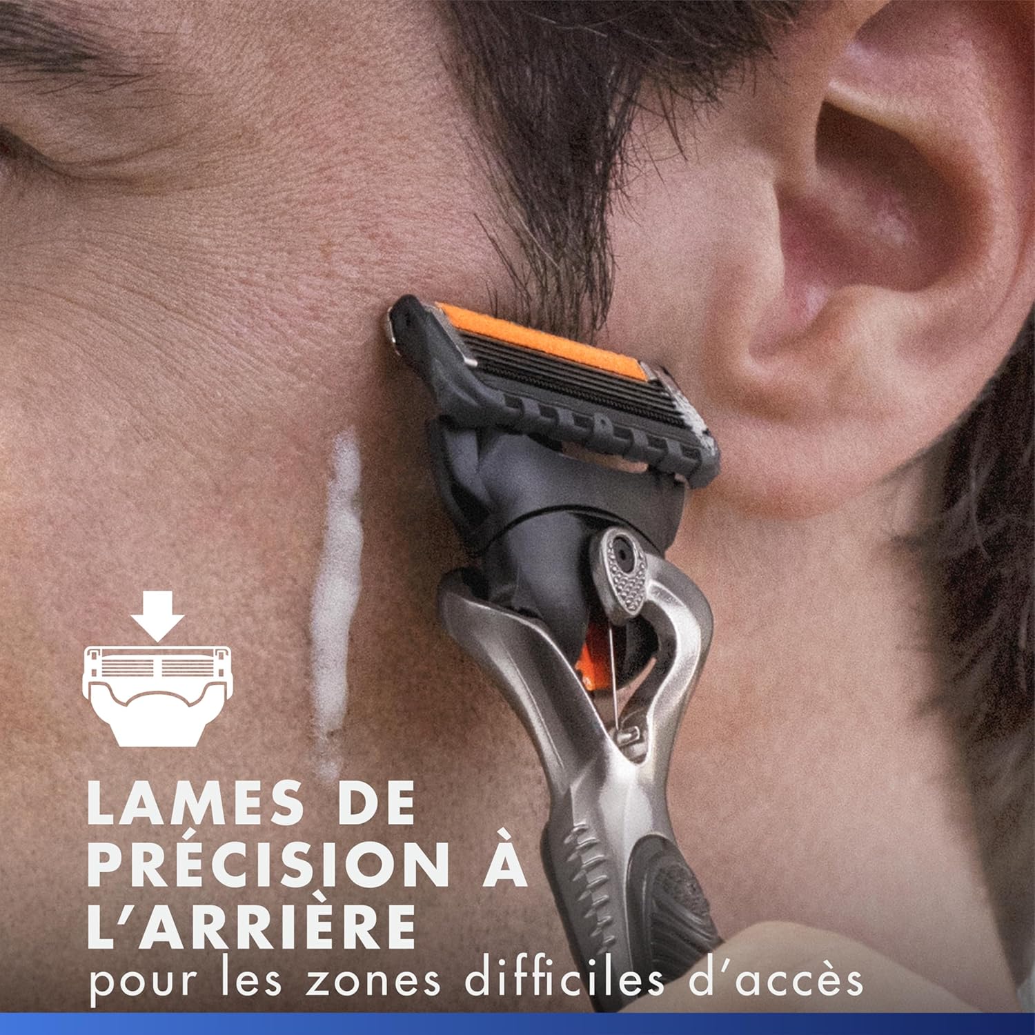 Thumbnail 4 de Recharges de rasoir Gillette ProGlide pour hommes (10 recharges, lames et bande lubrifiante EverGlide)