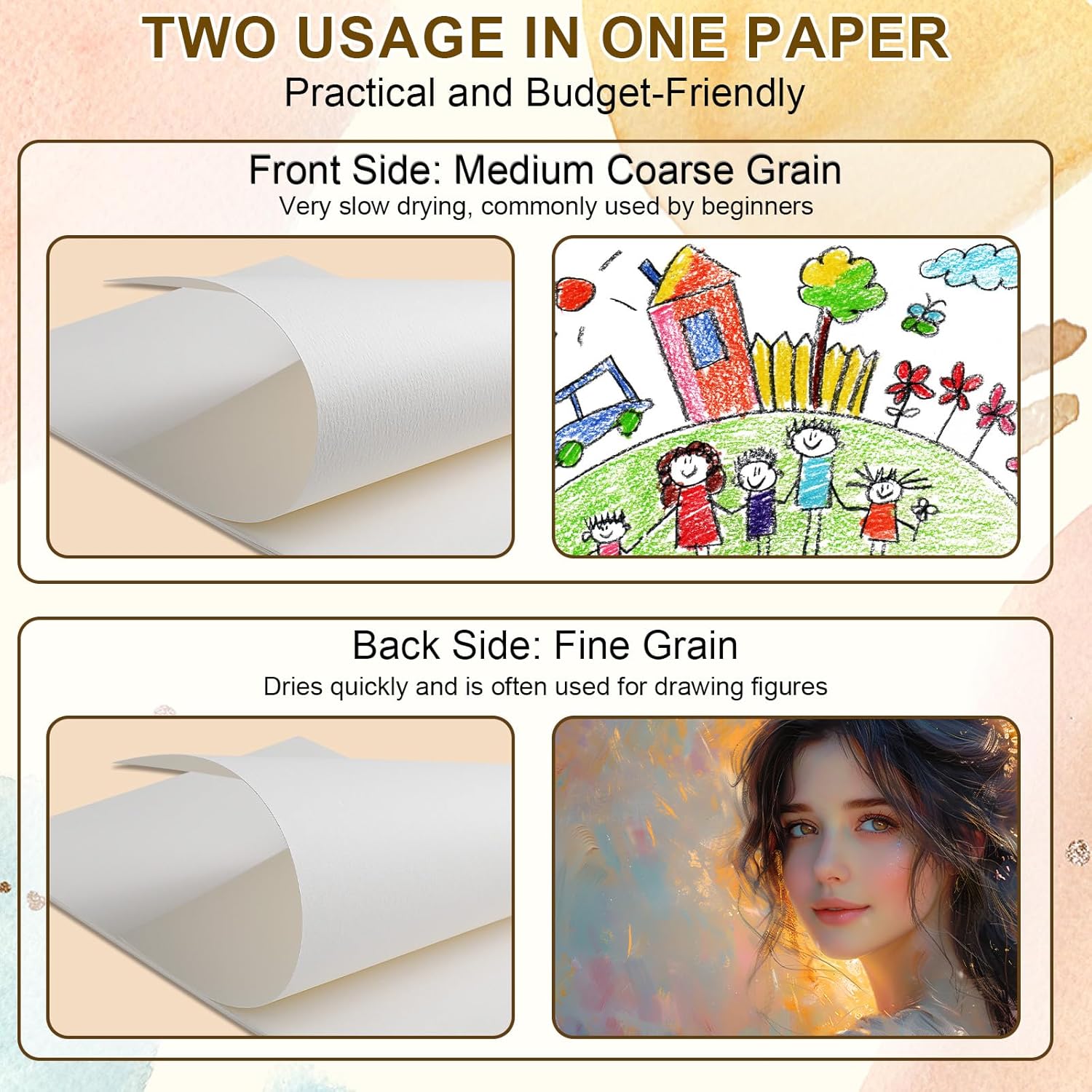 Thumbnail 3 de Romon Carta Acquerello 300 g/m² A5 🎨