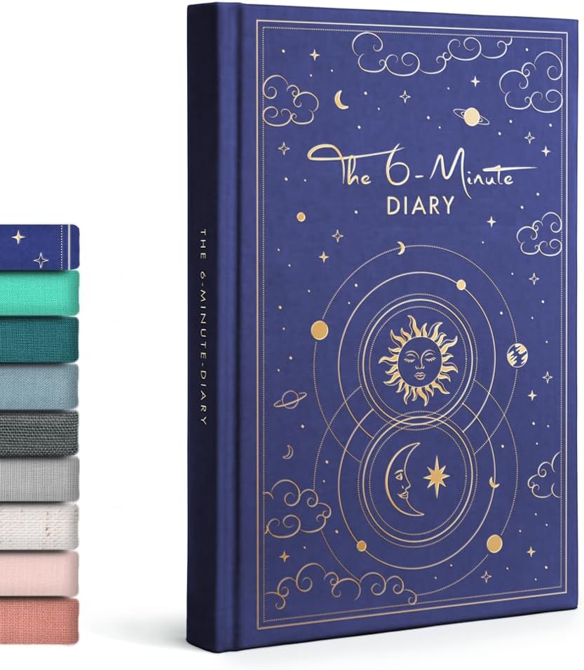 Detalle de 6-Minute Diary: Gratitude Journal for Mindfulness đ