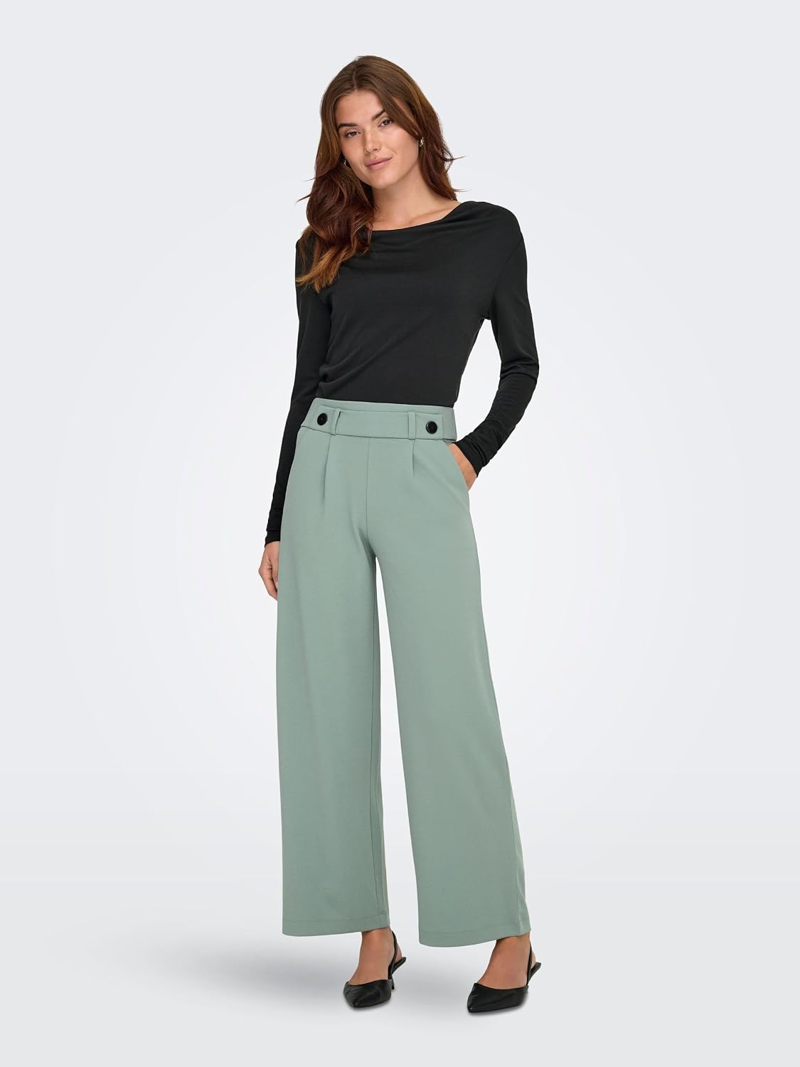 Thumbnail 6 de JDY Jdygeggo New Long Pant Jrs Noos Pantaloni Donna — stile casual con tasche laterali e rifiniture tono su tono