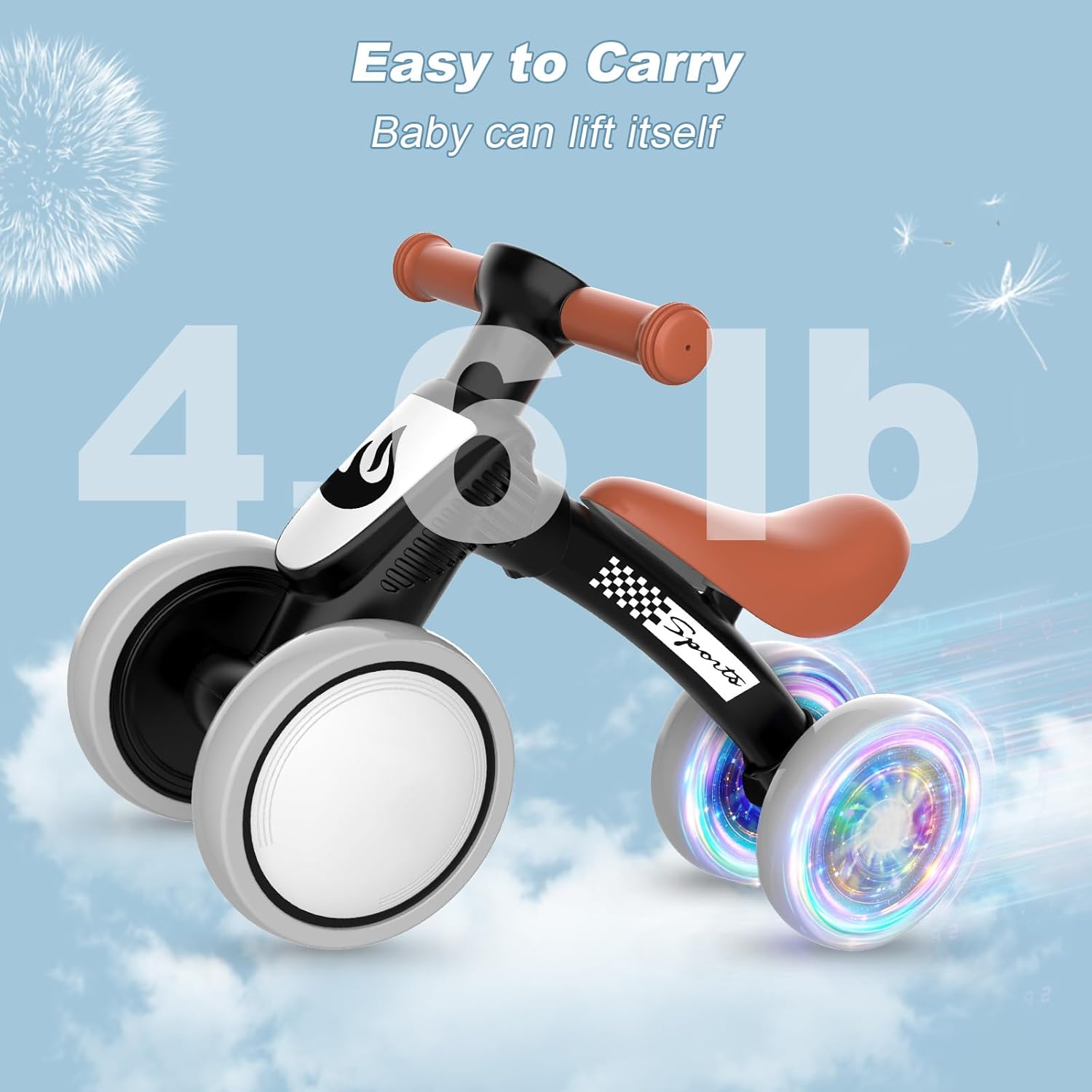 Thumbnail 4 de Colorful Lighting Balance Bike 10-36 months