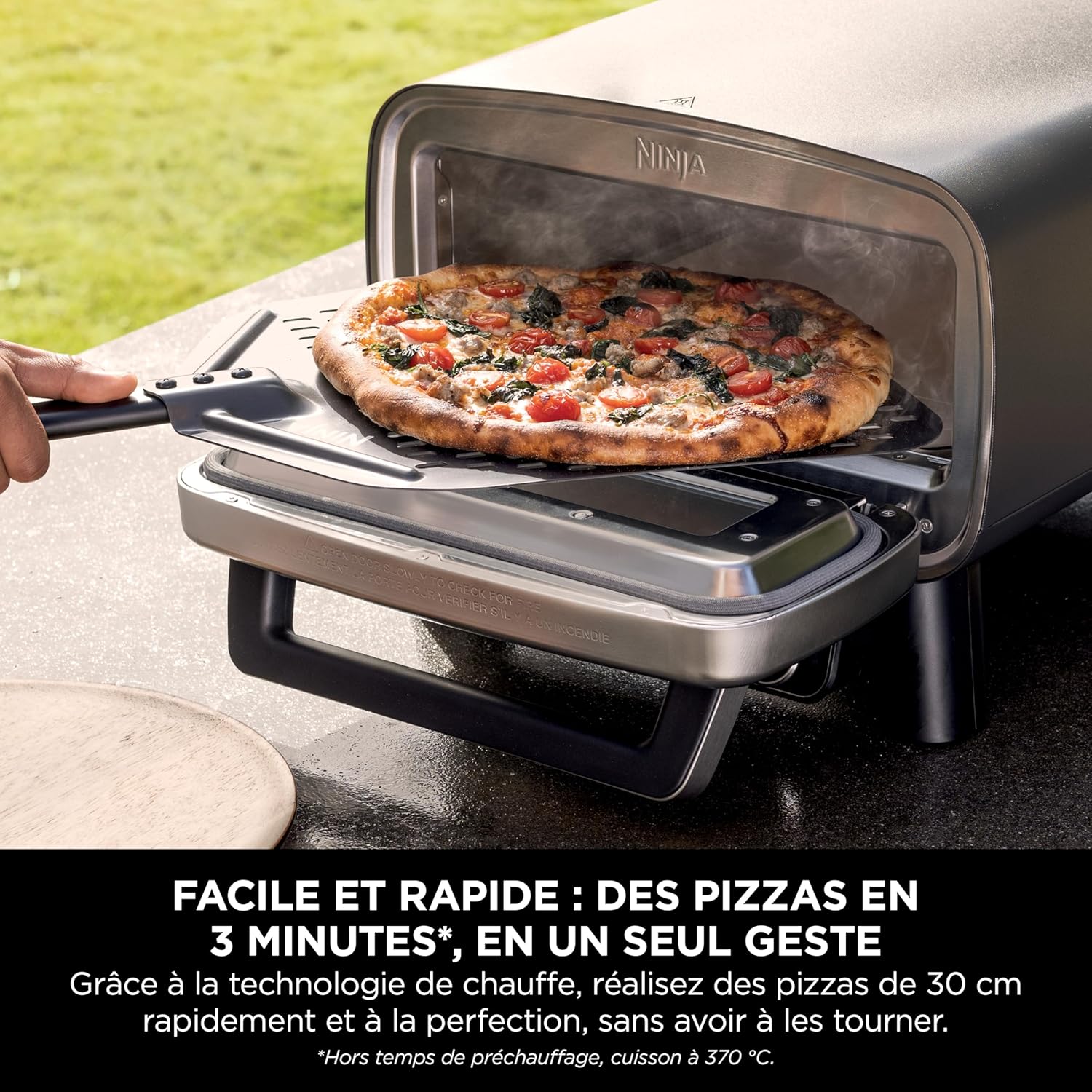 Detalle 2 de Ninja MO201EU four à pizza 4 modes