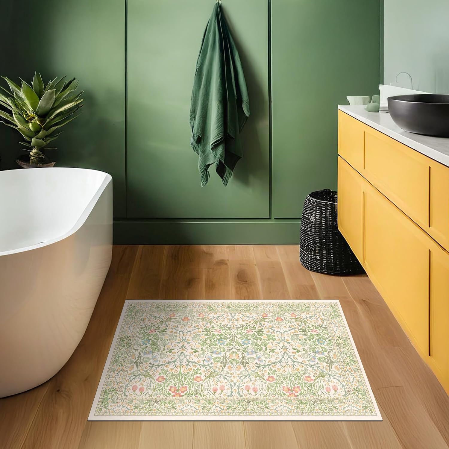Thumbnail 6 de Hazo Haus Washable Area Rug 2x3