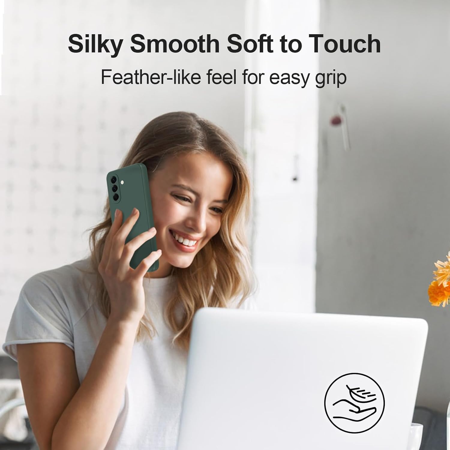 Thumbnail 5 de GiiYoon Hülle für Samsung Galaxy A56 5G – TPU Silikon Case mit Rundumschutz, grün