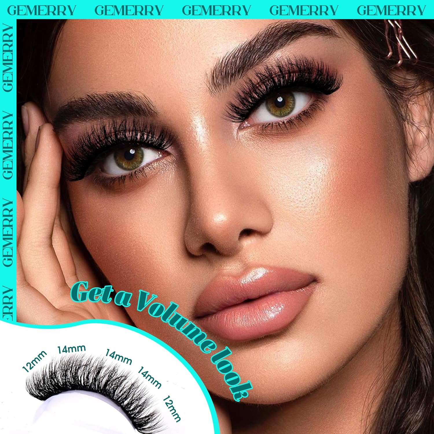 Detalle 2 de Gemerry Wimpern-Extensions 3D DIY 100D