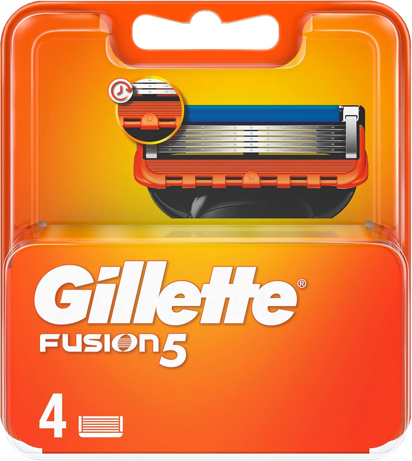 Detalle de Gillette Fusion5 Lamette di Ricambio (4 lamette) per Rasoio da Uomo