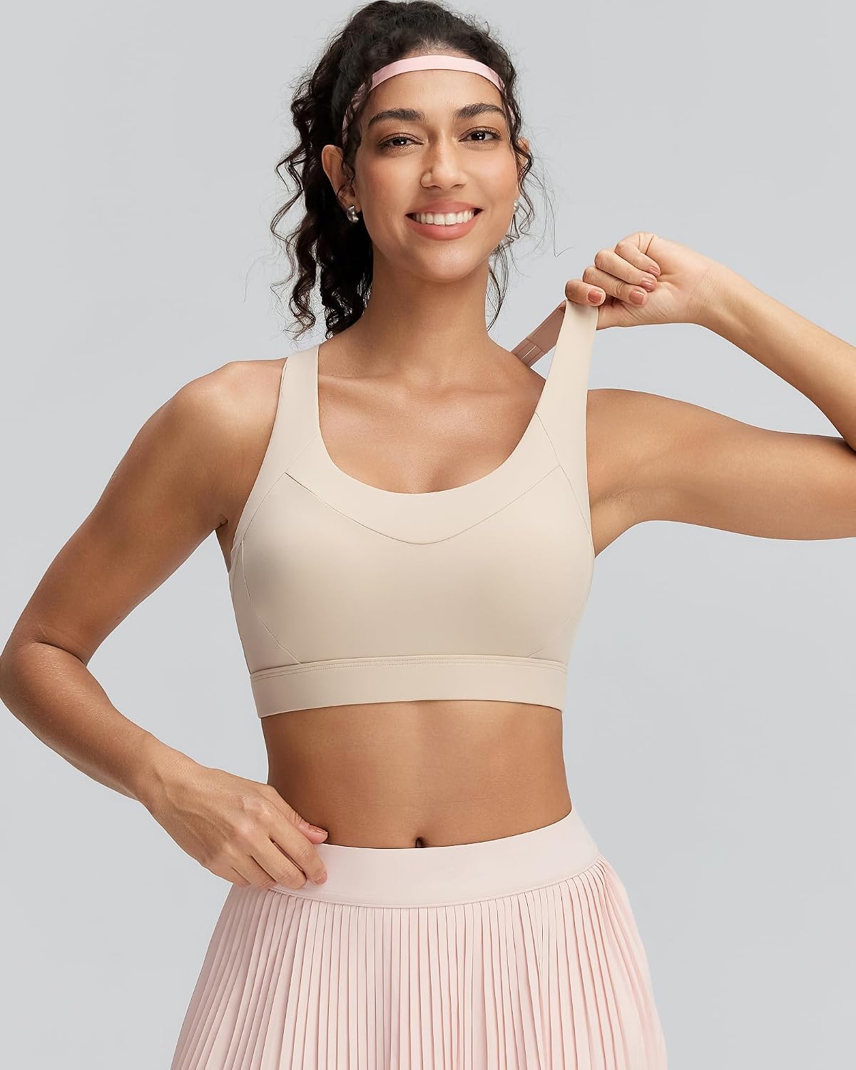 Detalle 2 de RUNNING GIRL Sports Bra with Molded Cups