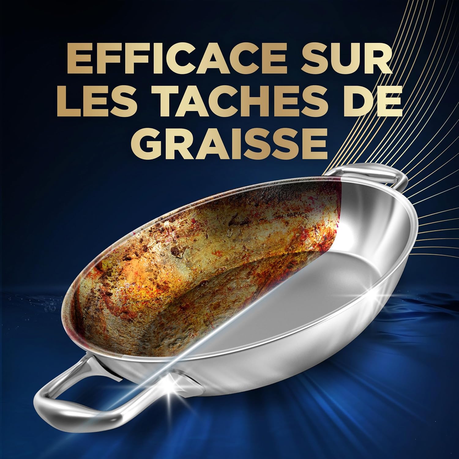 Thumbnail 3 de Finish Ultimate Plus Infinity Shine Pastilles Lave-Vaisselle Citron – Propreté intense et brillance étincelante, 105 capsules