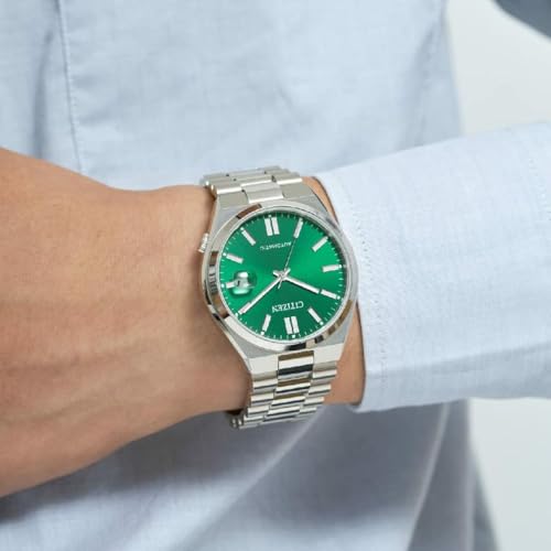 Thumbnail 6 de Citizen NJ0150-81X Acero Verde: Reloj Automático de hombre, elegante y sobrio