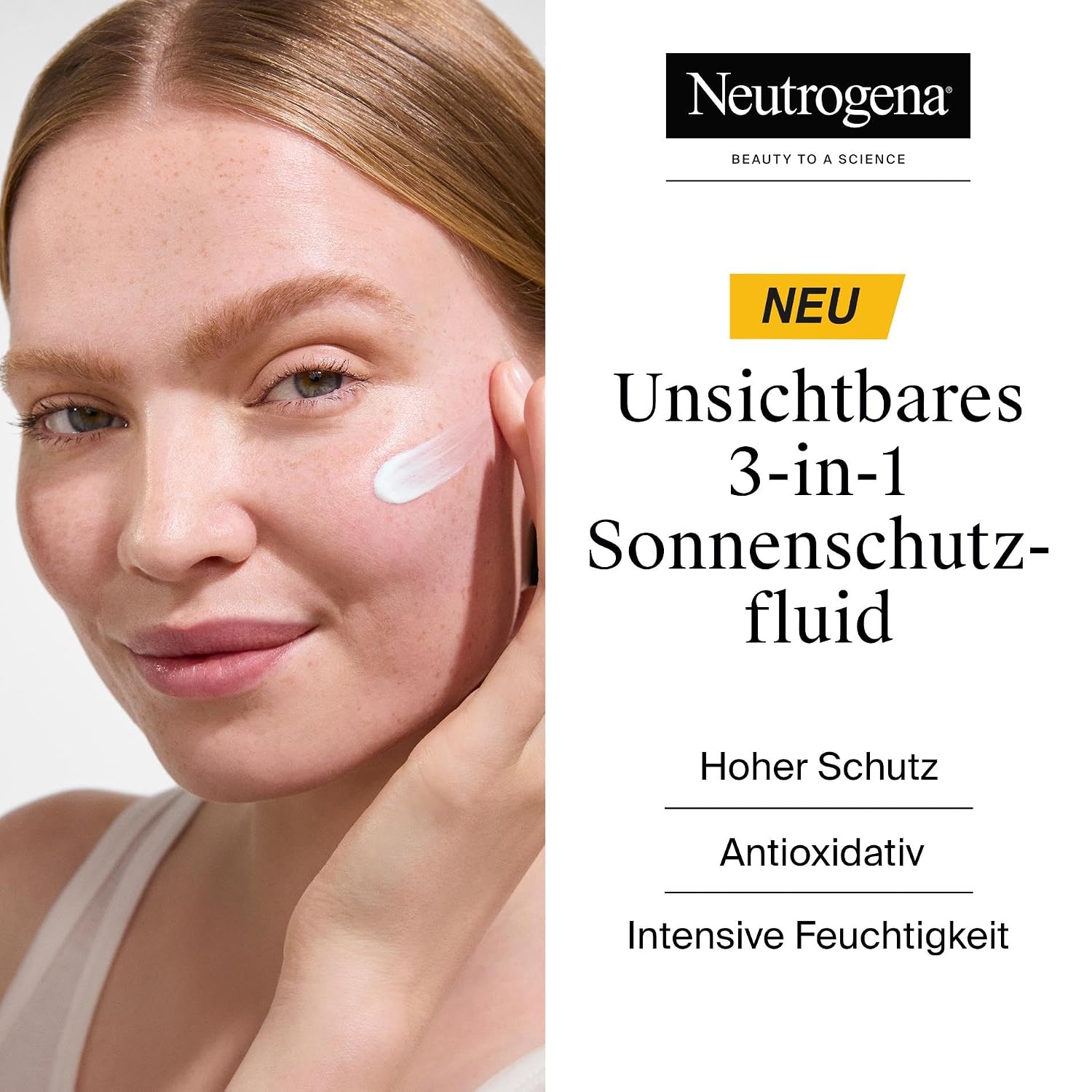 Thumbnail 1 de Neutrogena Ultra Sheer unsichtbares Feuchtigkeitsspendendes Sonnenschutzfluid LSF50 (50 ml) mit hoher UVB/UVA-Absorption