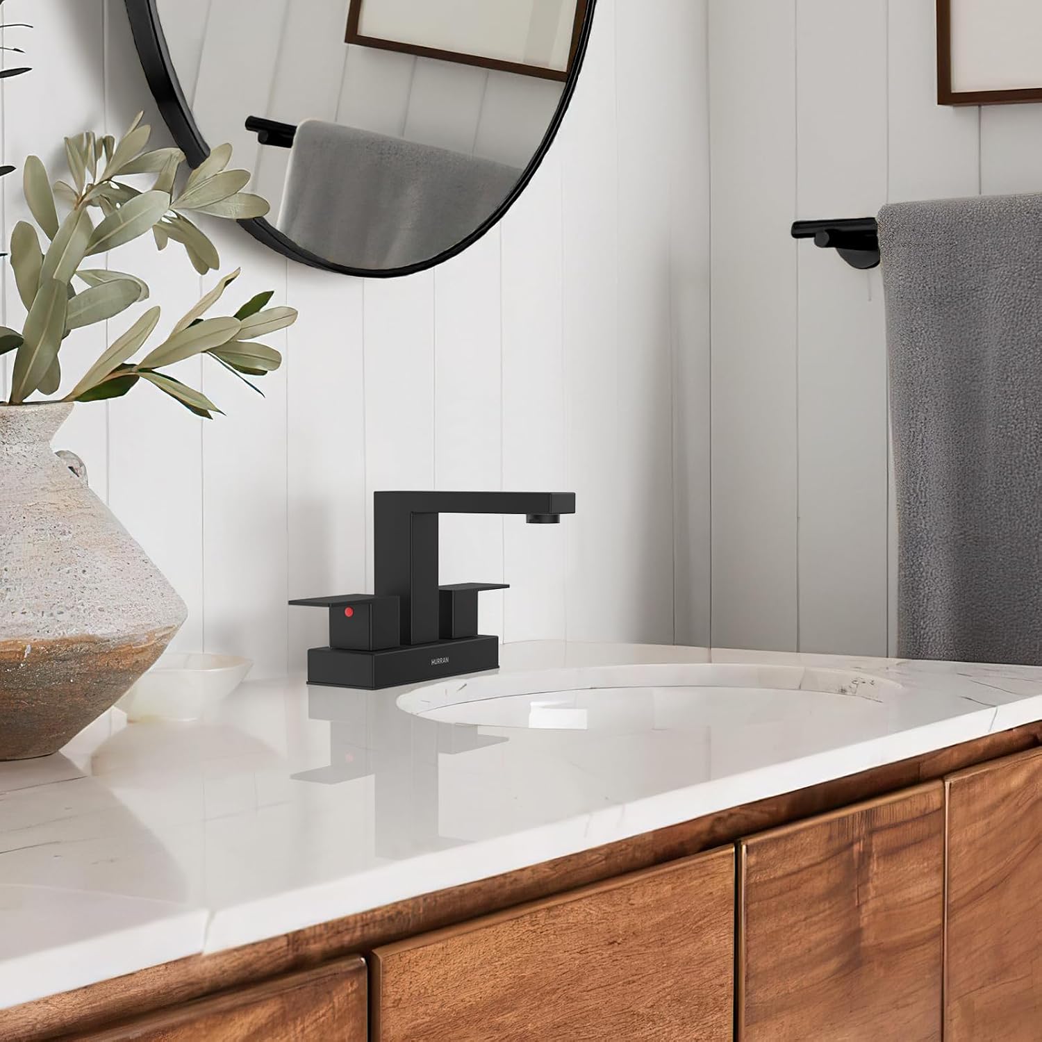 Thumbnail 6 de Hurran Bathroom Faucet, 4-Inch Centerset