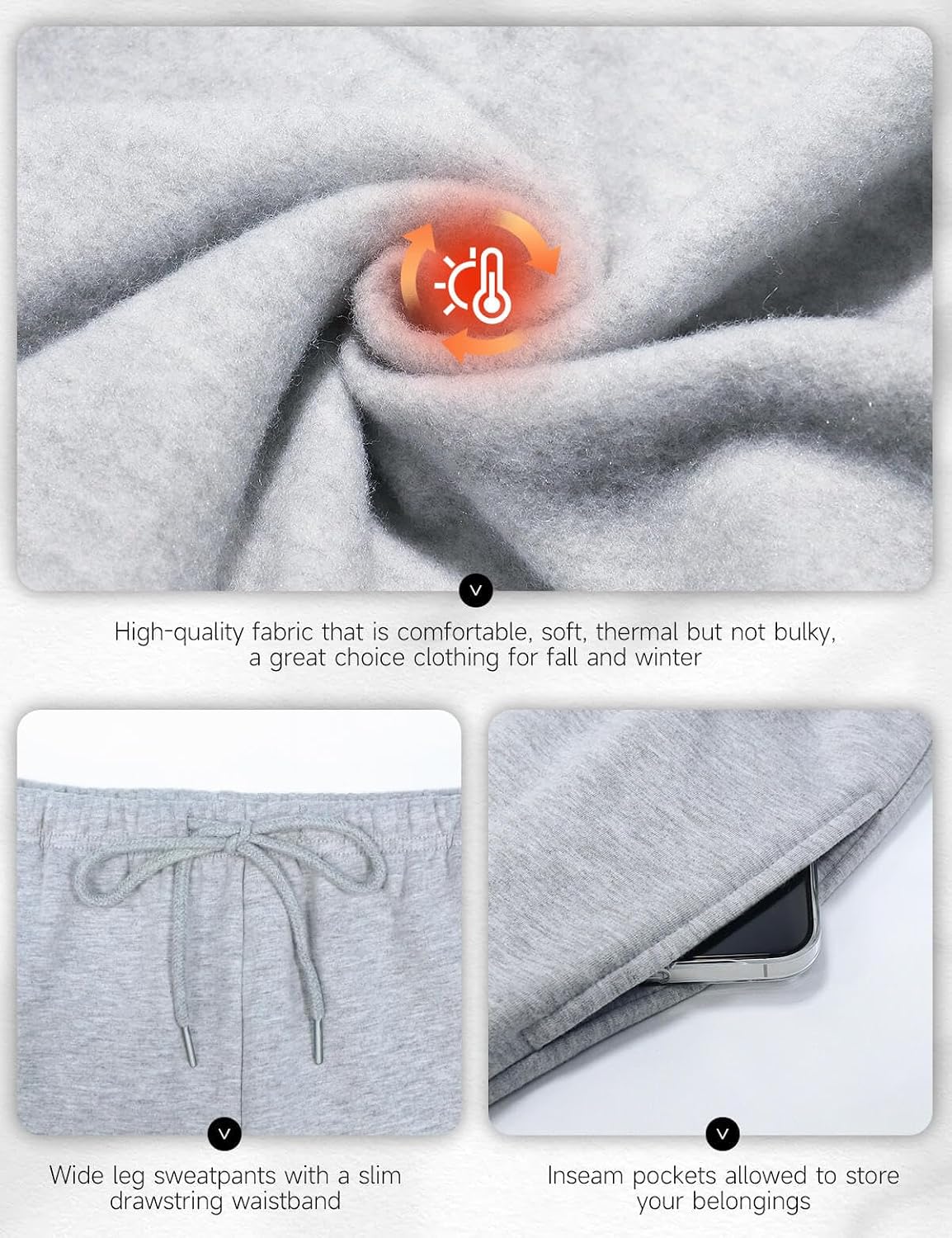 Thumbnail 5 de HeSaYep Fleece Lined Sweatpants