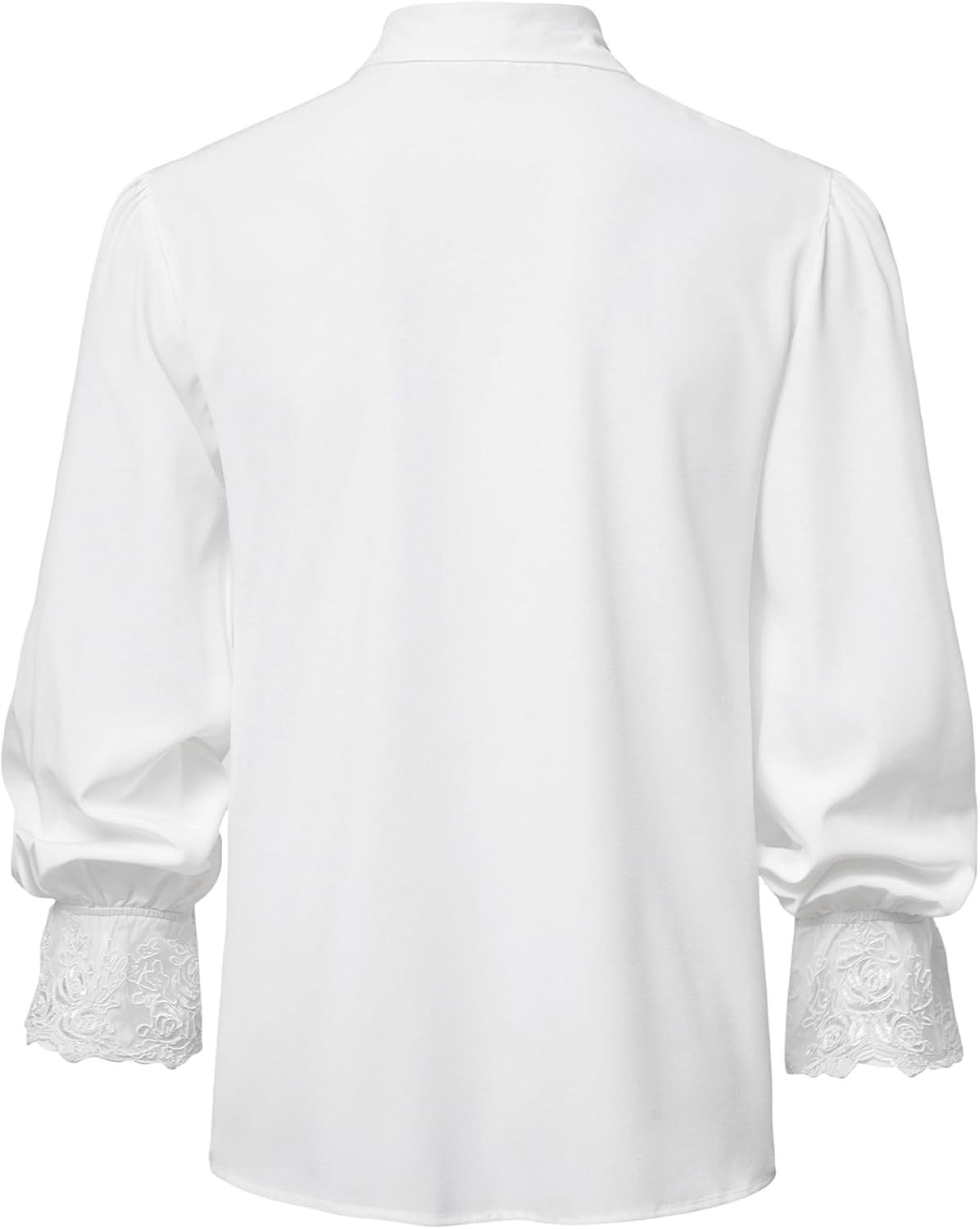 Thumbnail 2 de PARKLEES Men’s Renaissance Pirate Ruffled Shirt with Jabot Collar