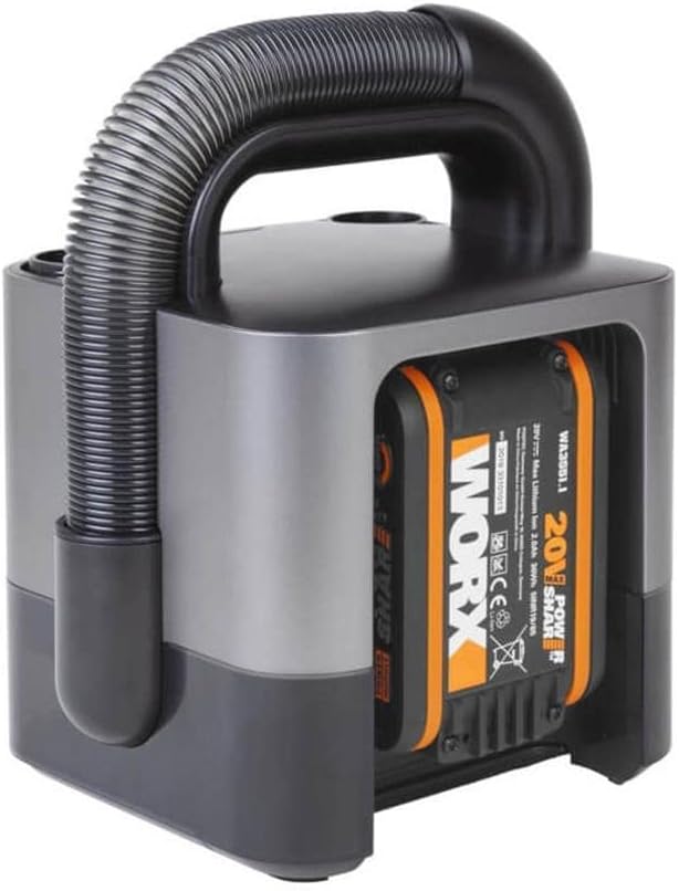 Thumbnail 1 de WORX WX030 CubeVac 20V Cordless Compact Vacuum Cleaner (2.0Ah Battery & Charger)